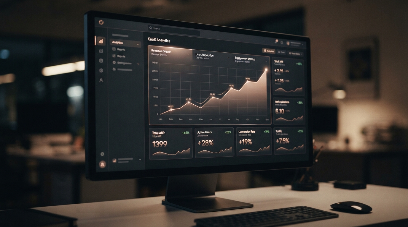 Technical SEO analytics dashboard