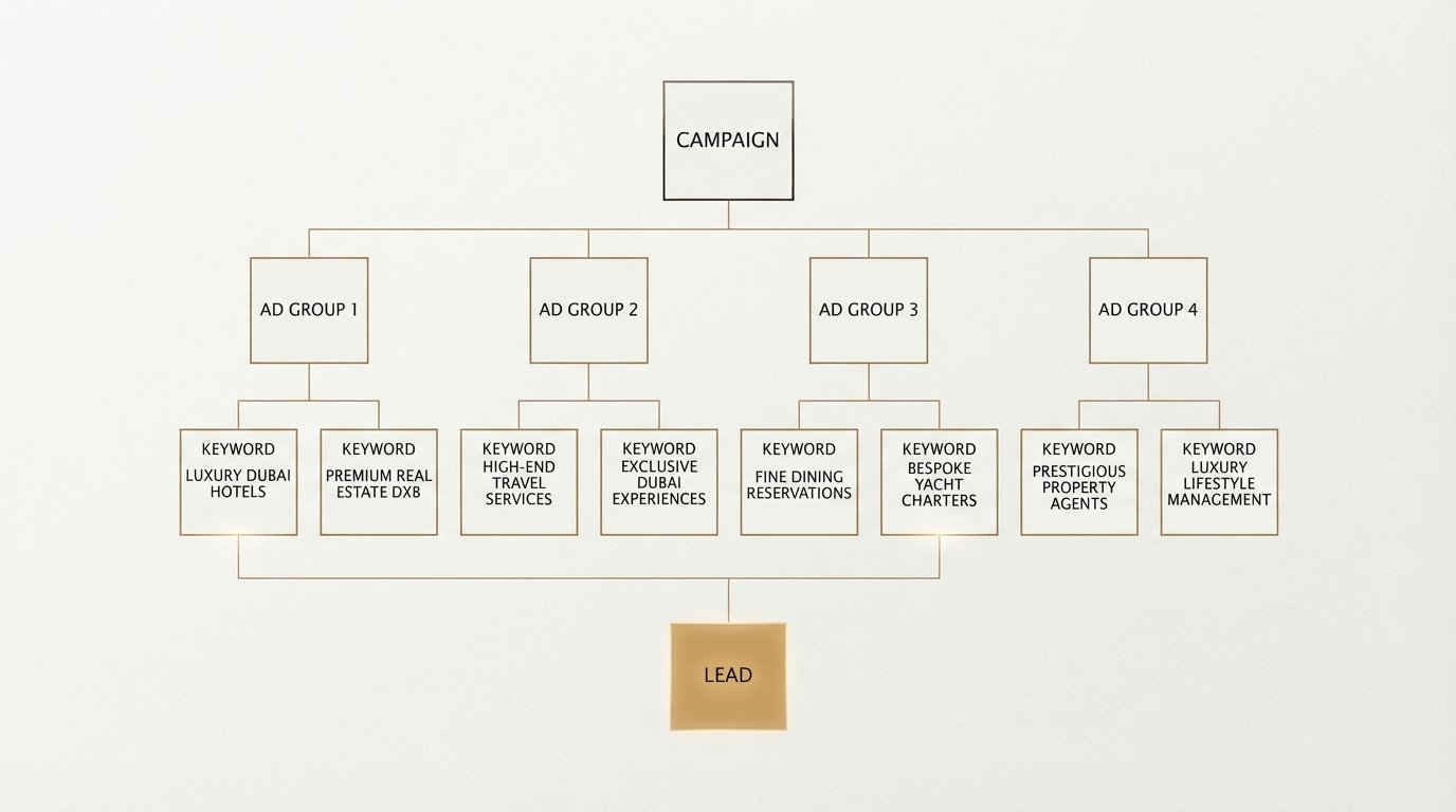 Campaign structure built around leads