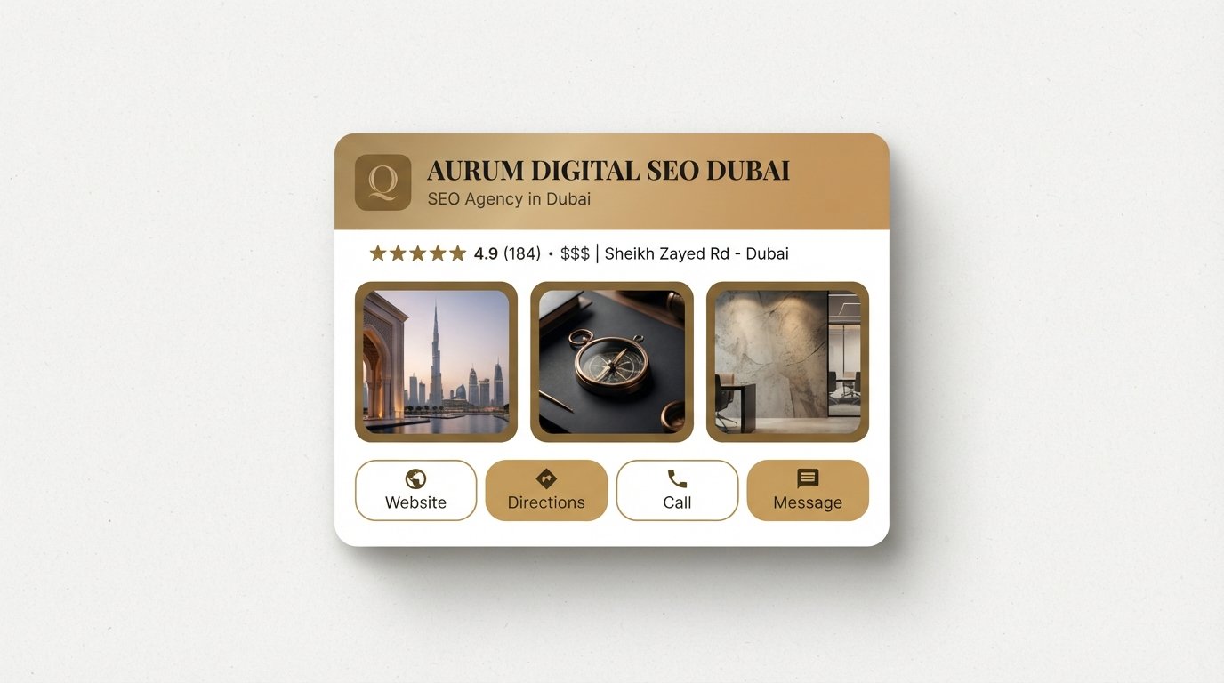 Your Google Business Profile, optimised