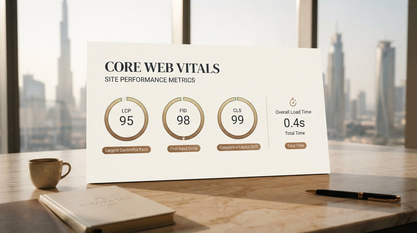 Speed and Core Web Vitals scores