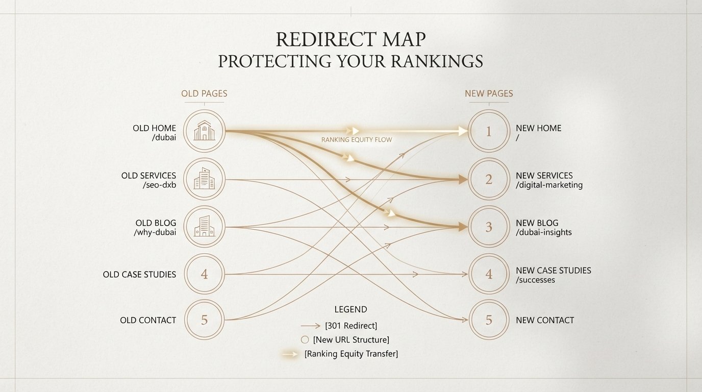 Redirect map protecting your rankings